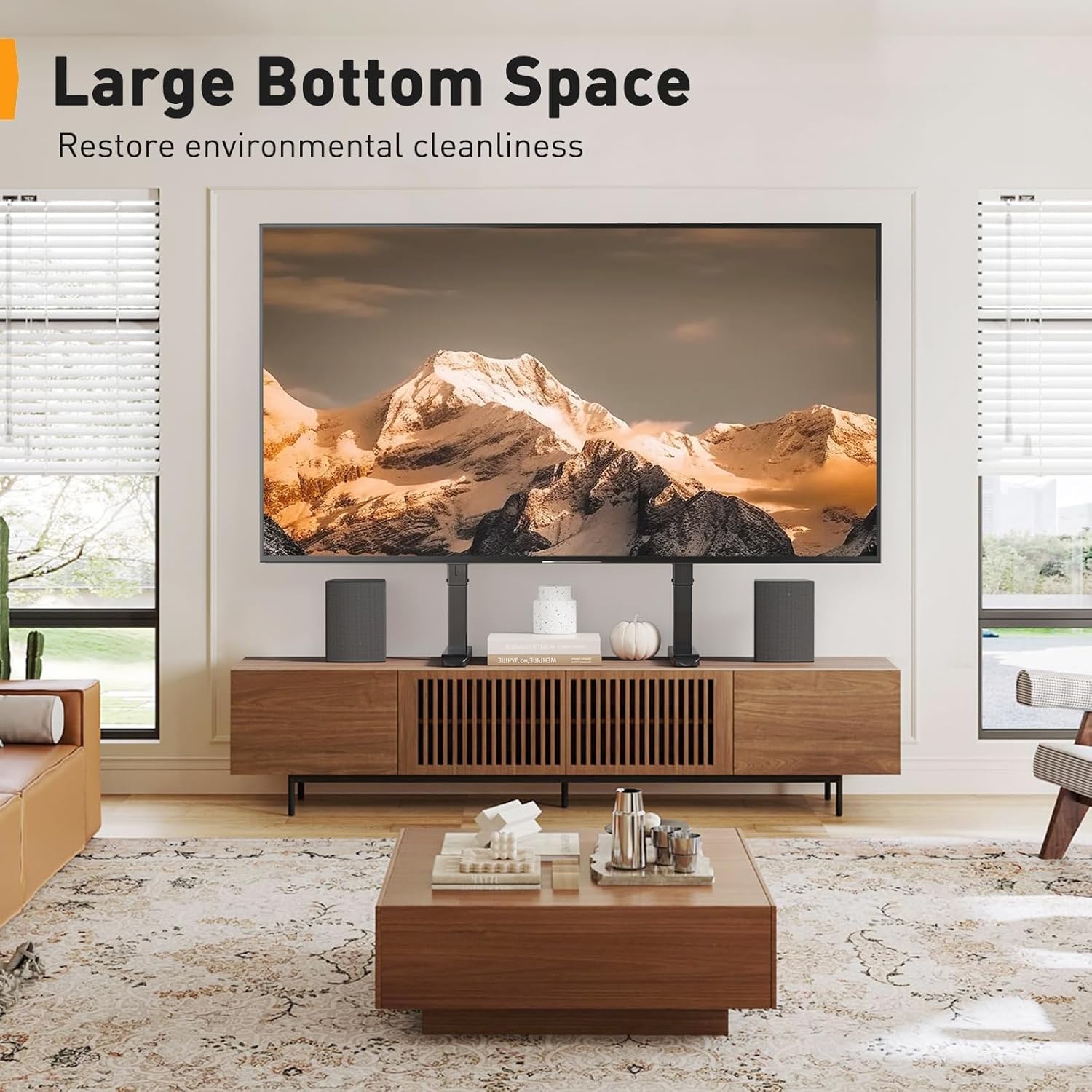 Universal TV Legs 37–90", 150 lbs