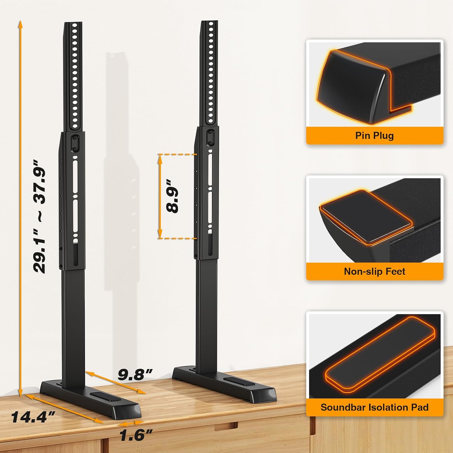 Universal TV Legs 35-92"