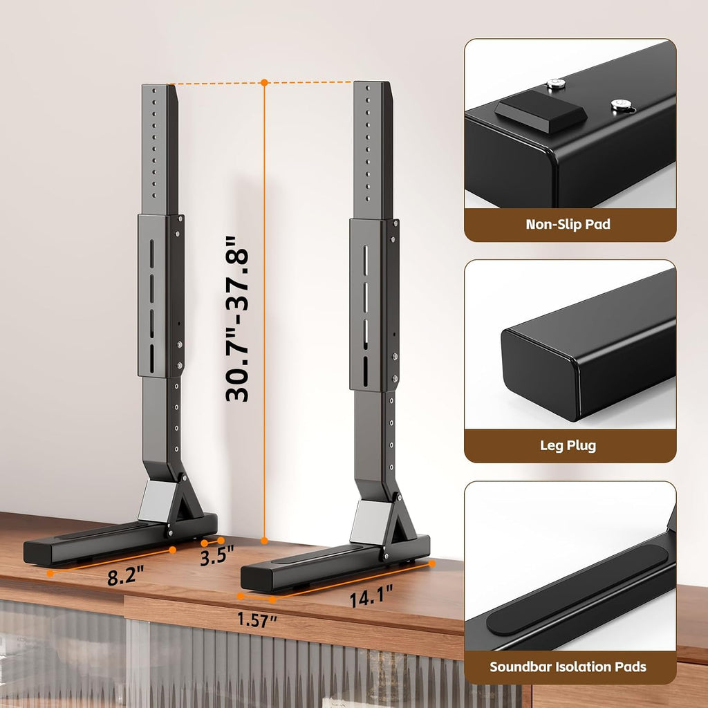 Universal TV Legs 37–100", 180 lbs