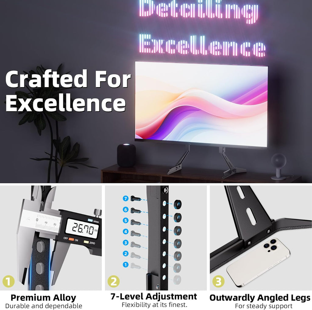 Universal TV Legs 32-65", 7 Height Settings