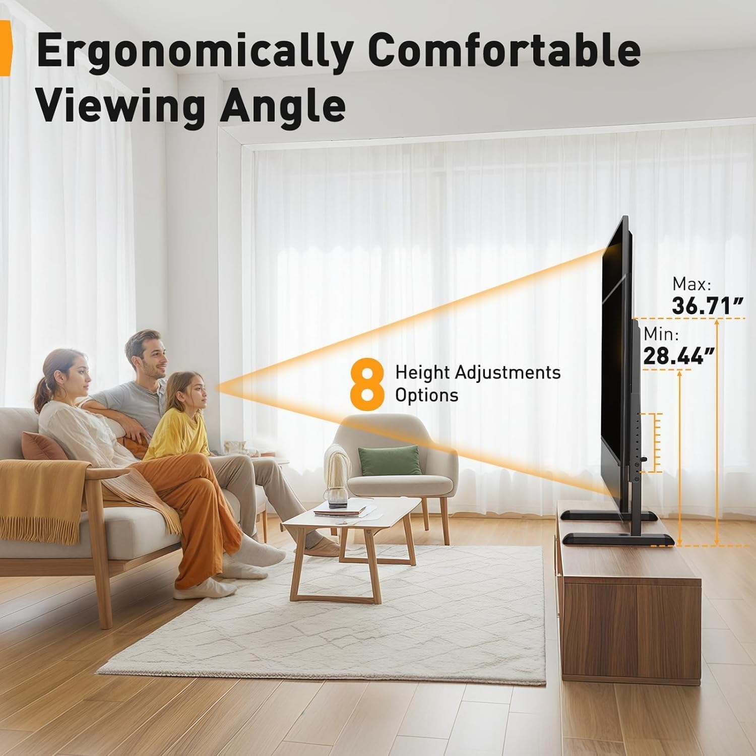 Universal TV Legs 37–90", 150 lbs