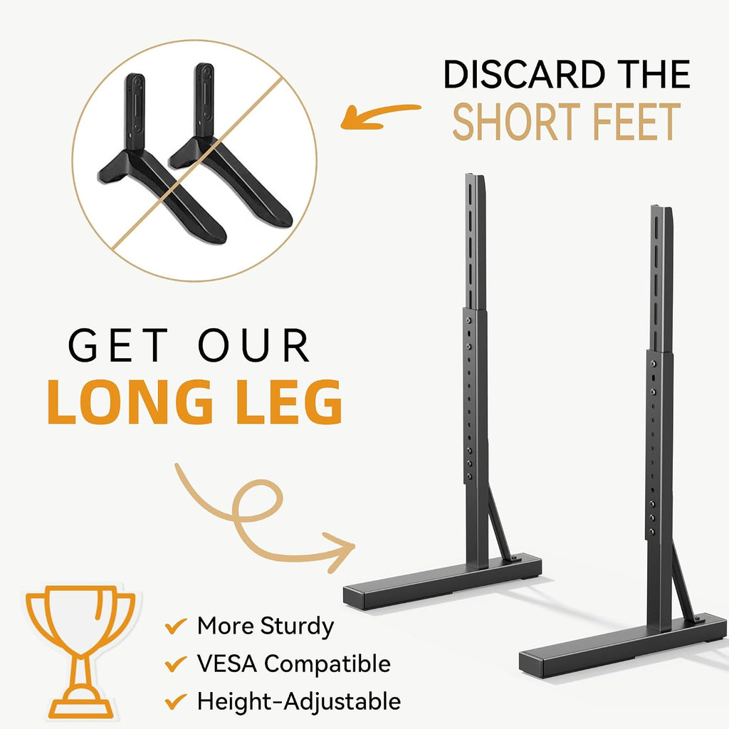 Universal TV Legs 35-75", Tabletop Mount