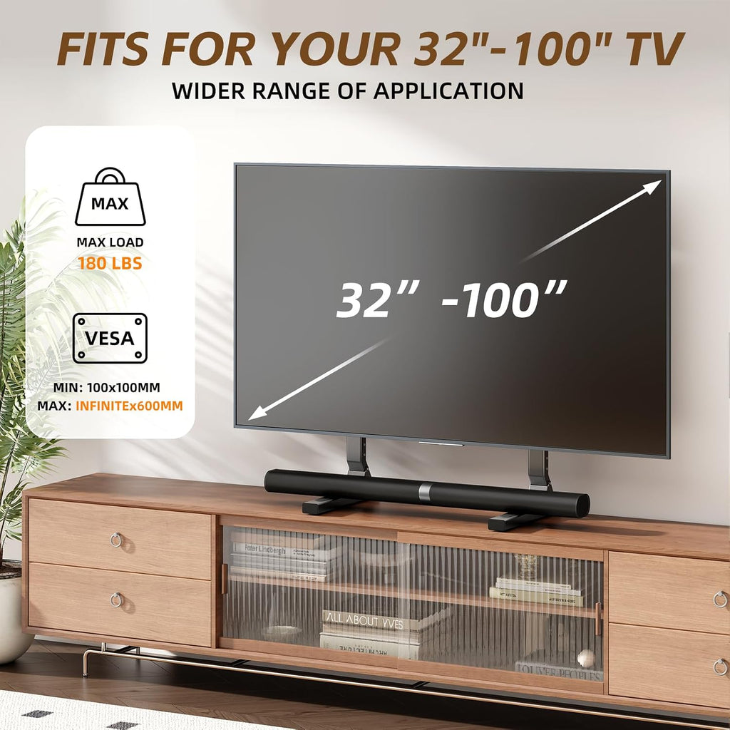 Universal TV Legs 37–100", 180 lbs