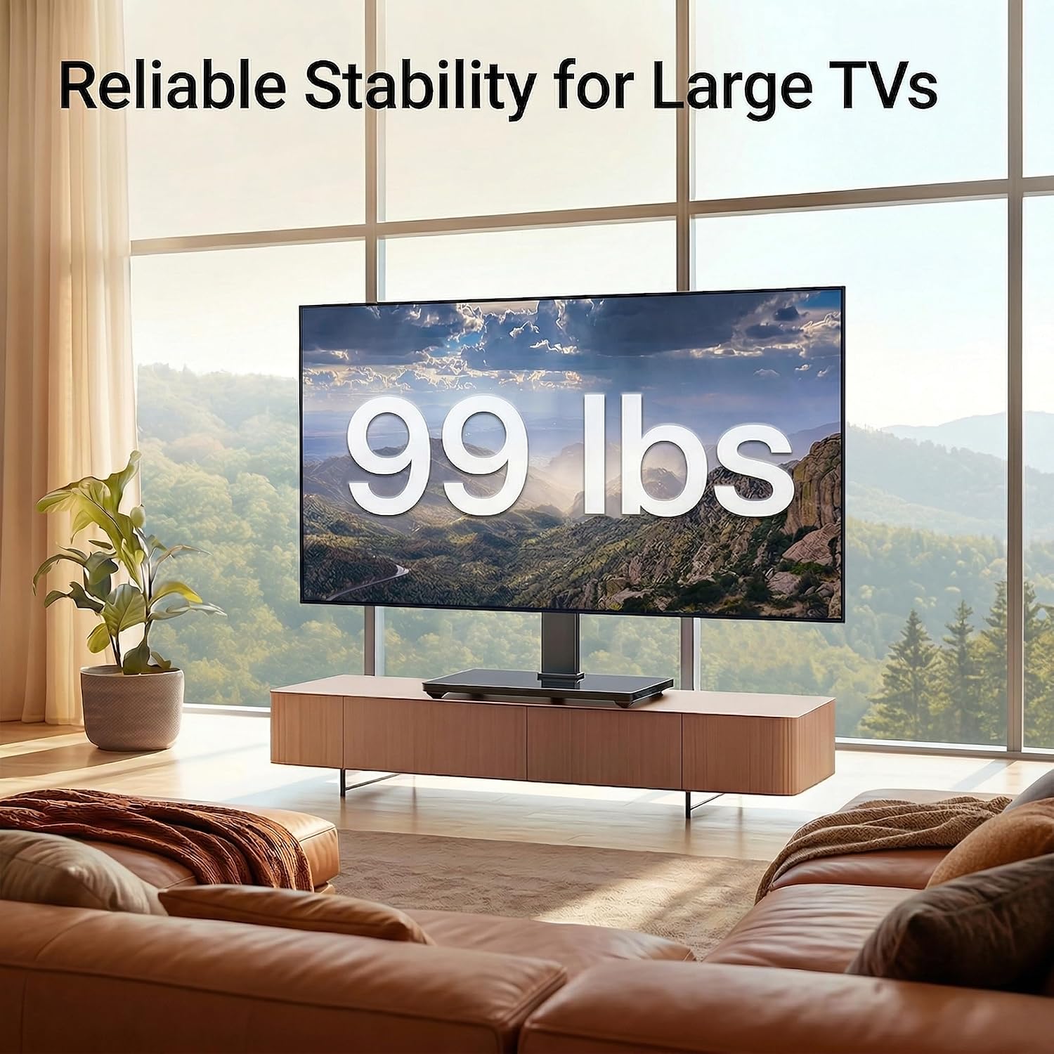 Universal TV Legs 37-78", 99lbs