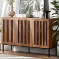 47" Brown Wood Sideboard