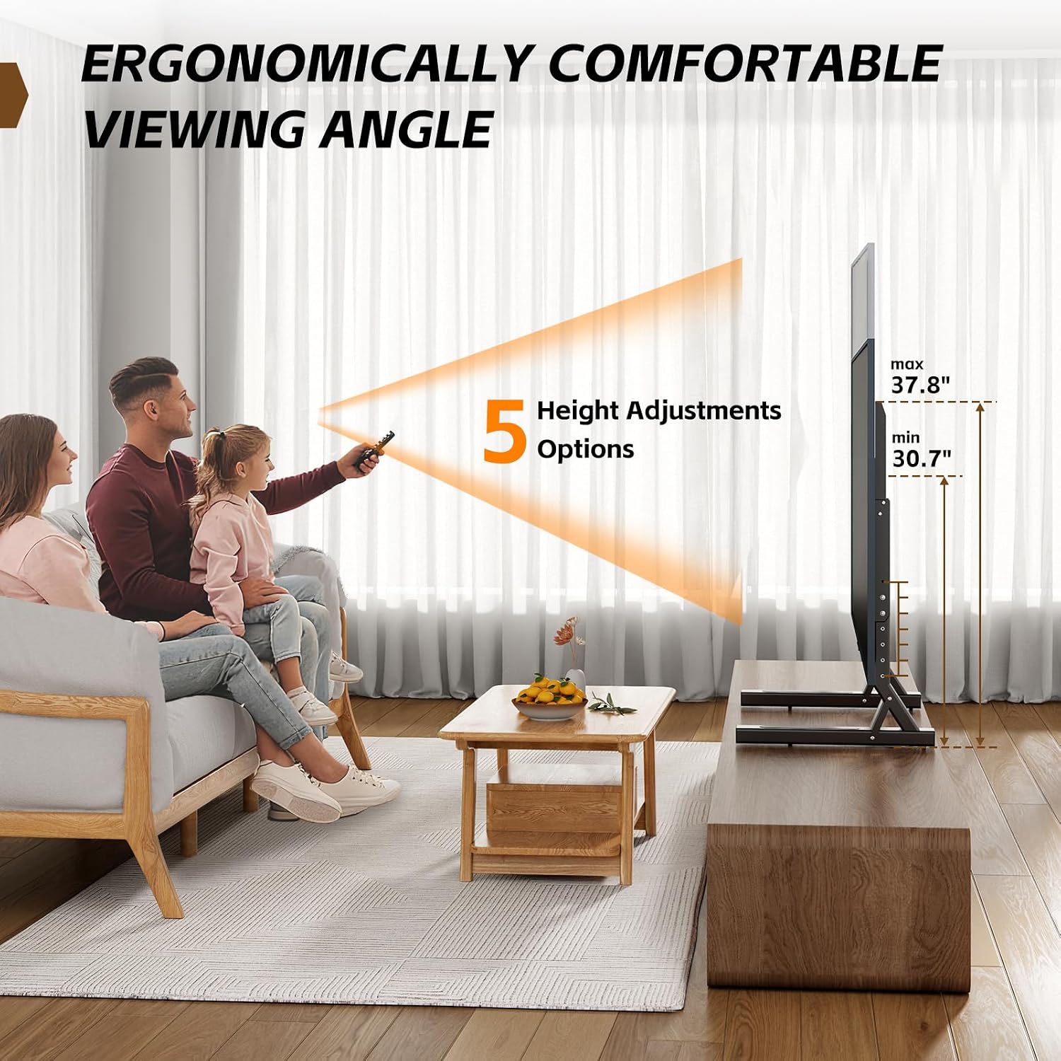 Universal TV Legs 37–100", 180 lbs